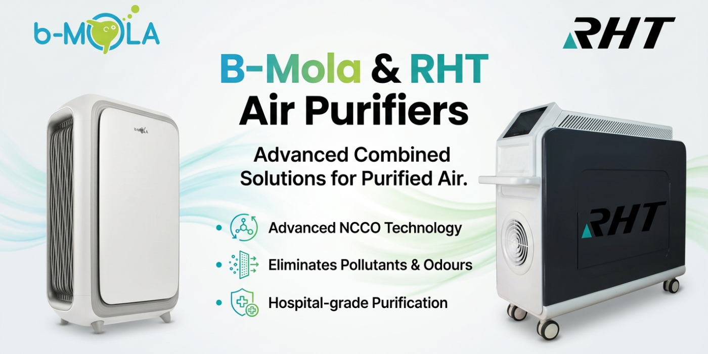 B mola & RHT Air purifiers